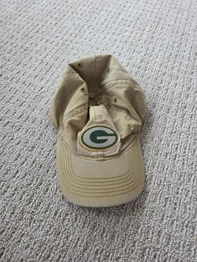Green Bay Packers Beige Baseball Cap